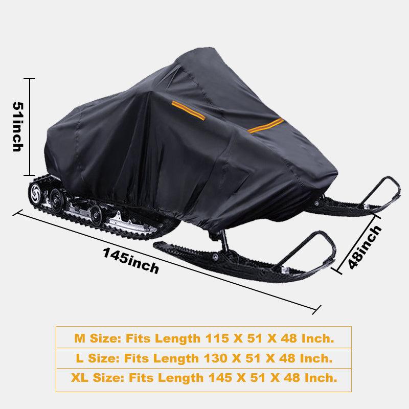 Snowmobile Gear - Waterproof Trailerable Snowmobile Cover - XYZCTEM®