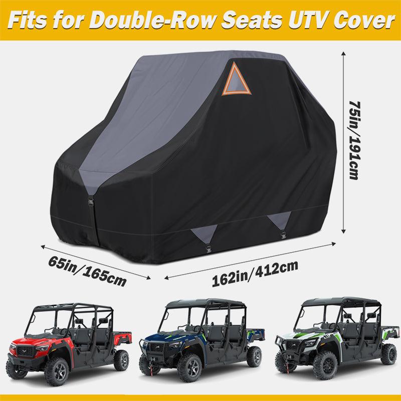 Unique Bargains UTV Cover Waterproof Full Cover for Polaris RZR for Ranger  2 Seater Green 