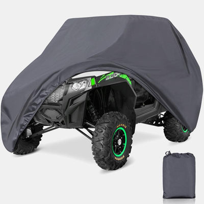 Covermates UTV Cover - Light Weight Polyester, Reflective Surface, Elastic  Hem, Power Sports Covers-Silver